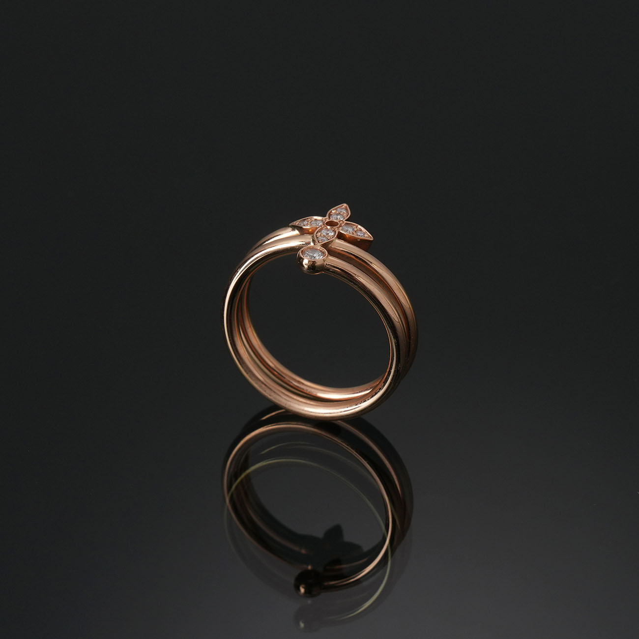 LOUIS VUITTON(USED)루이비통 Q0Q51F 이디 블라썸 멀티링#52